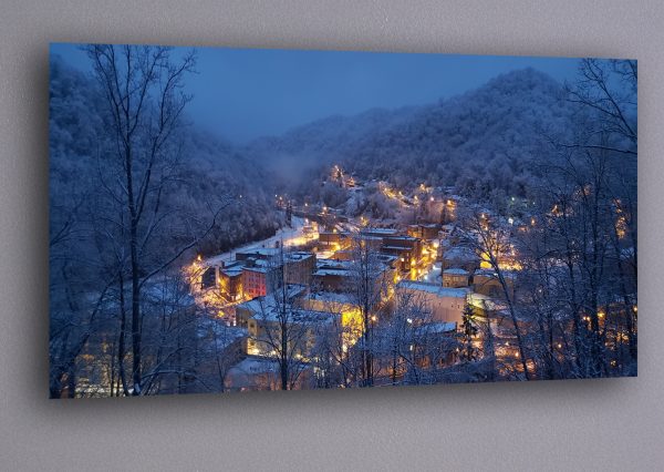 Downtown Welch - 9x16 Canvas Print